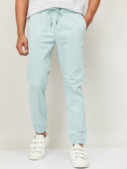

UCLA Men Blue Slim Fit Solid Joggers