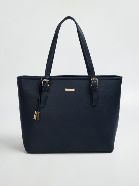 

CODE by Lifestyle Navy Blue Solid Shoulder Bag