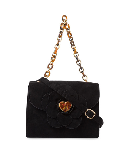 

Sole To Soul Black Solid Sling Bag