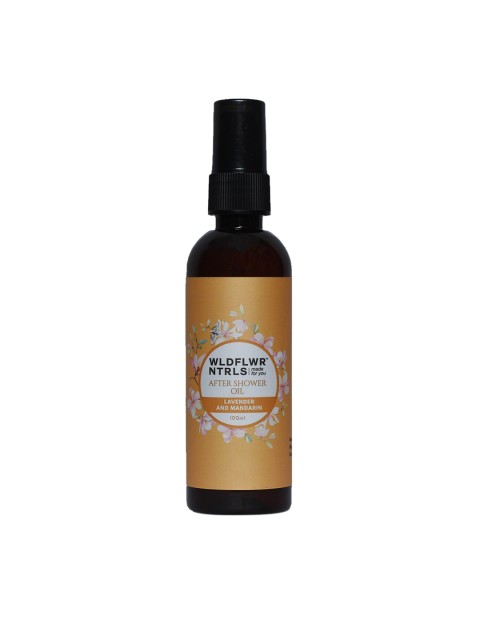 

Wildflower Naturals Lavender and Mandarin Bath Oil 100 ml, Tan