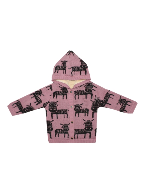 

Wildlinggs Unisex Kids Mauve Self Design