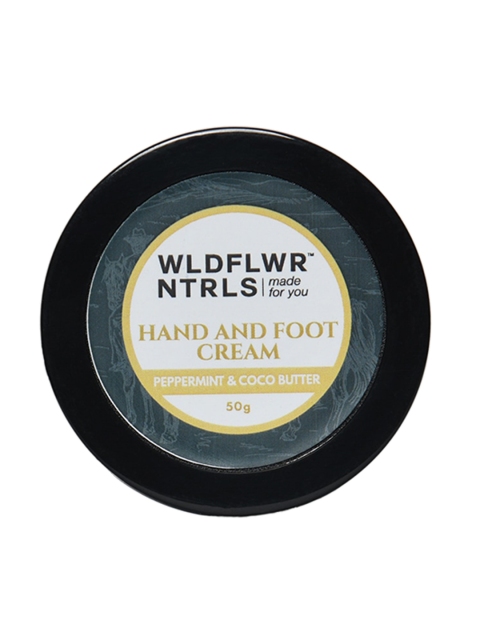 

Wildflower Naturals Hand and Foot Cream with Peppermint and Coco Butter, Blue