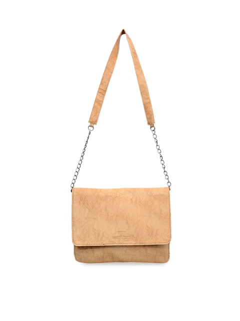 

Pink Potato Beige Colourblocked Sling Bag