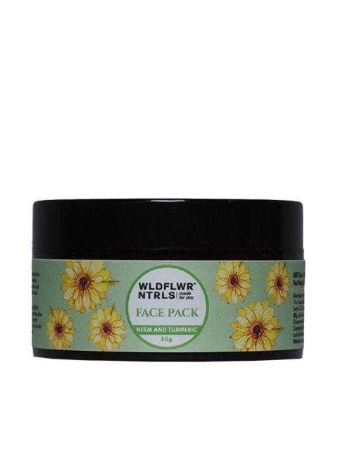 

Wildflower Naturals Neem and Turmeric Face Pack, Green