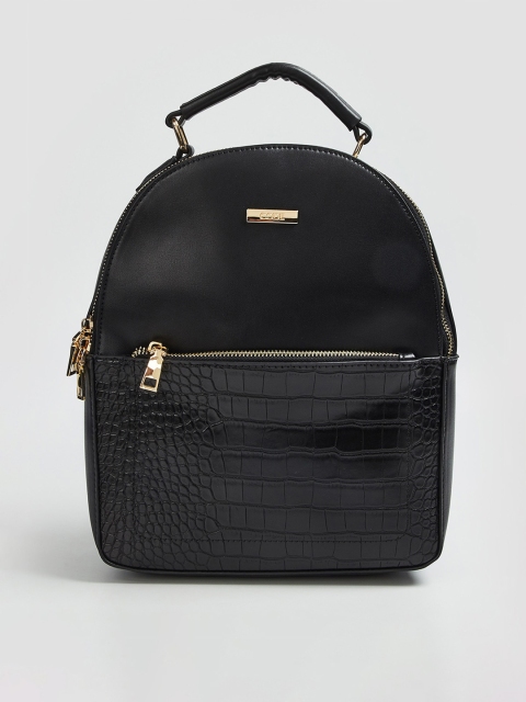 

CODE by Lifestyle Women Black Solid Backpack