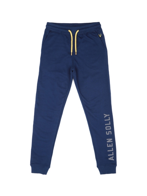 

Allen Solly Junior Boys Blue Regular Fit Printed Joggers