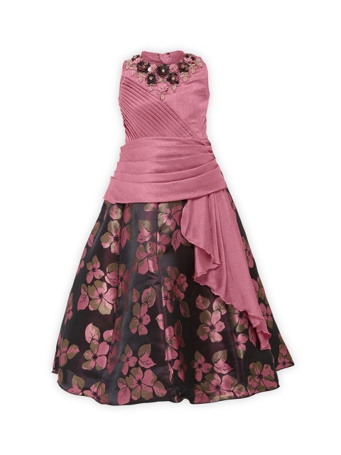 

BETTY Girls Rose Embellished Fit and Flare Dress