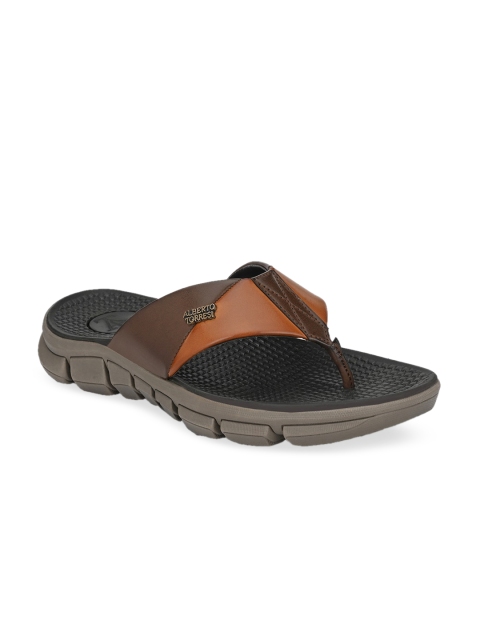 

Alberto Torresi Men Brown Sandals