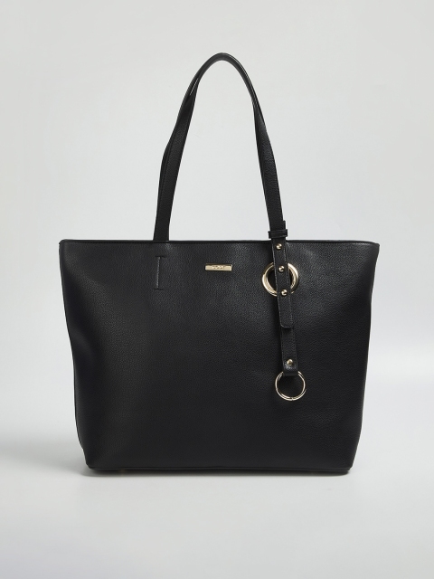 

CODE by Lifestyle Black Solid Shoulder Bag