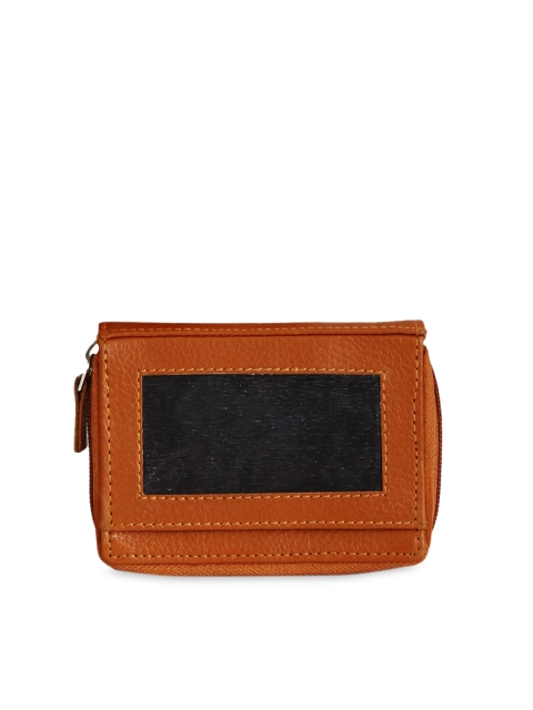 

Style SHOES Unisex Tan Textured Card Holder