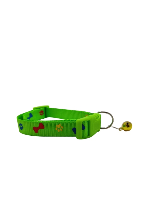 

PETS EMPIRE Green & Red Printed Dog Collar