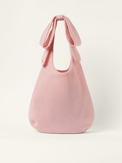 

H&M Pink Large Bow-Detail Shopper Bag