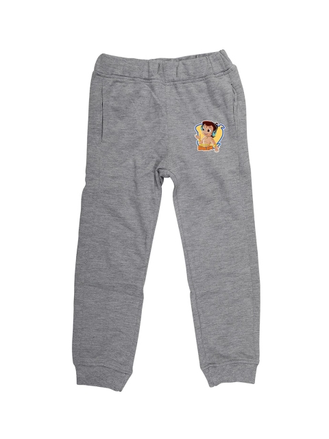 

Chhota Bheem Kids Grey Solid Joggers