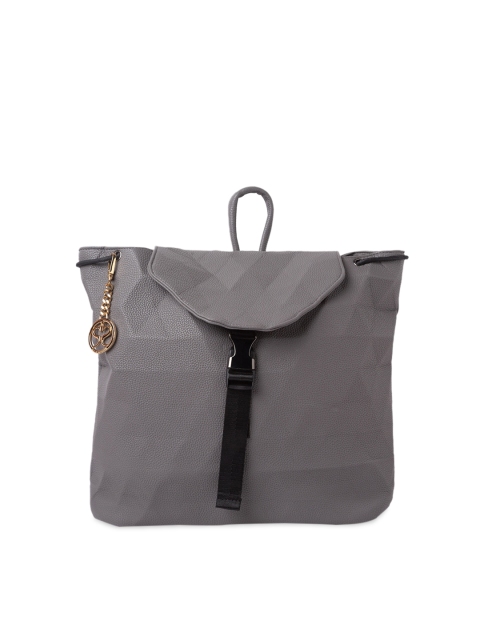 

Sole To Soul Women Grey Solid Backpack