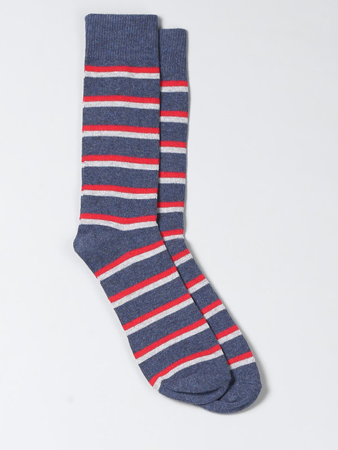 

GAP Men Multicoloured Striped Above Ankle Socks, Multi