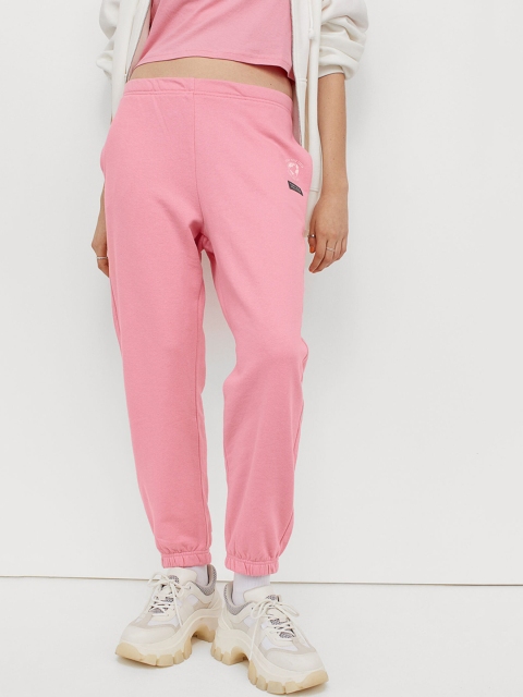 

H&M Women Pink Solid Joggers
