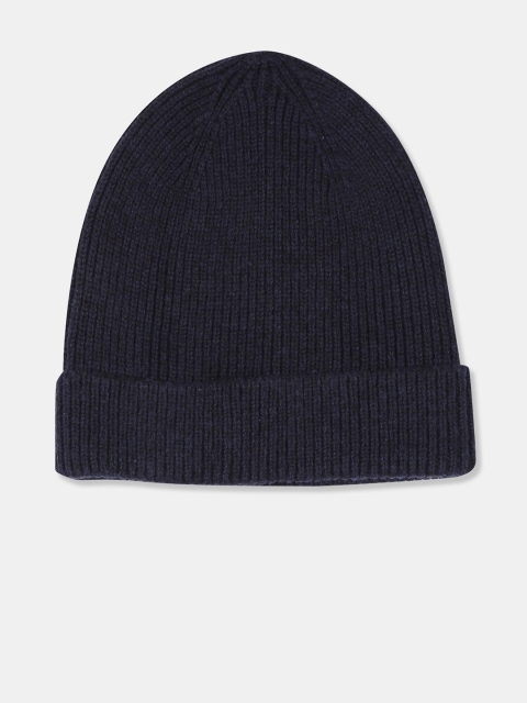 

GAP Men Blue Solid Beanie