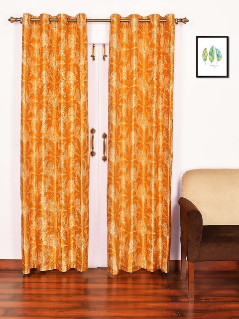 

Ariana Yellow Single Room Darkening Curtain