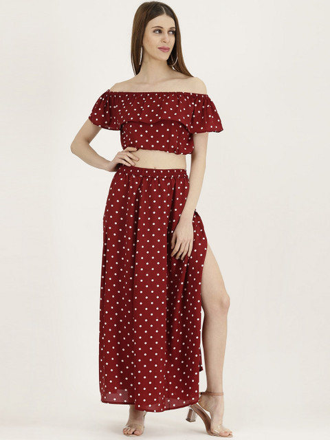 

Darzi Women Multicoloured Printed Co-ordinate Sets Dress, Multi