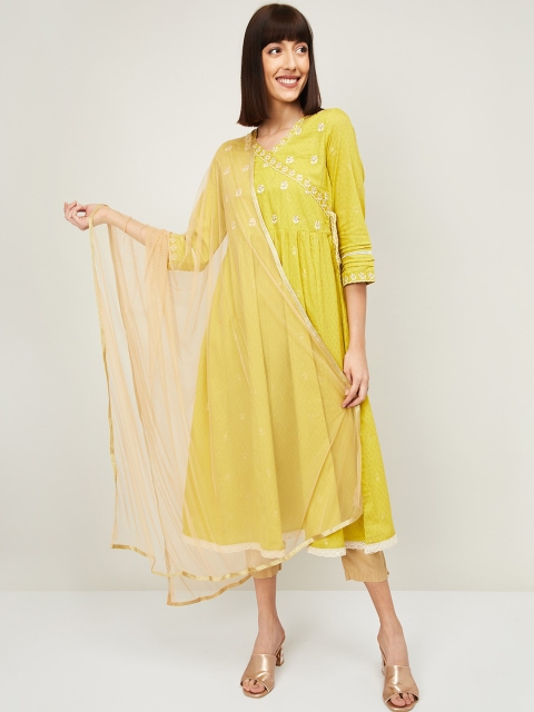 

Melange by Lifestyle Women Gold-Toned Solid Dupatta