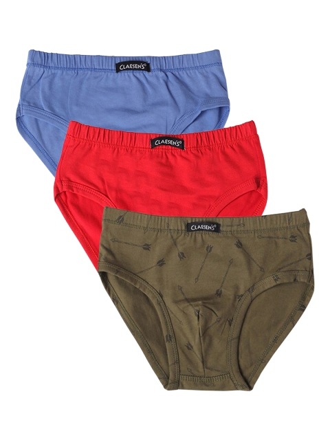 

Claesens Boys Pack Of 3 Assorted Sustainable Basic Briefs CL100Combo 2
