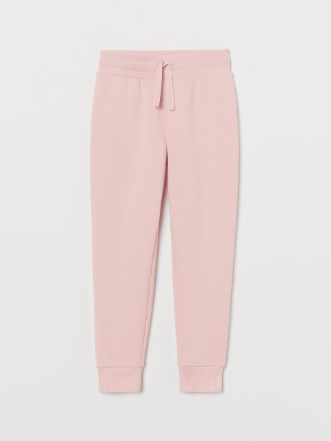 

H&M Girls Pink Solid Joggers
