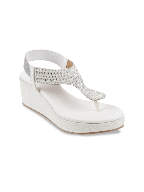 

Metro Women White Embellished Sandals
