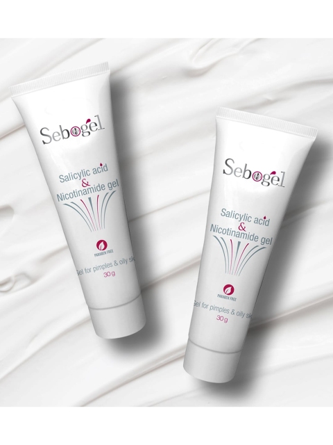 

Sebogel Unisex Pack of 5 White Face Gel