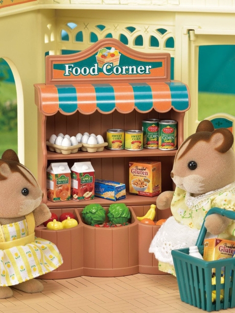 

Sylvian Families Kids Multicoloured Grocery Market, Multi