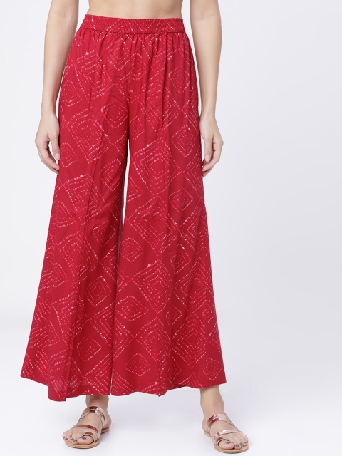 

Vishudh Women Red Printed