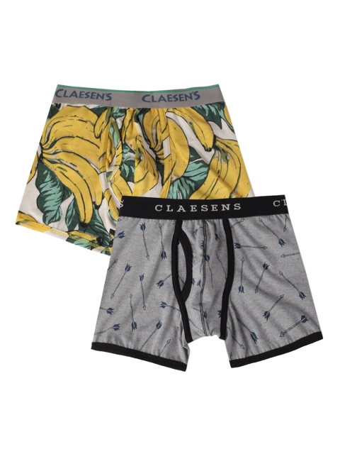 

Claesens Boys Pack of 2 Assorted Printed Boxer