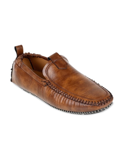 

Vardhra Men Brown Driving Shoes