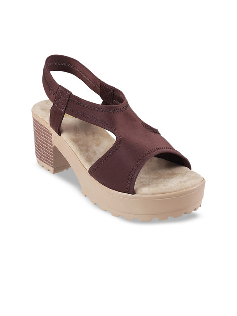 

Metro Women Brown Solid Platforms