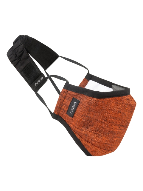 

PureMe Air Masks Orange Adjustable 9-layer filtration Mask