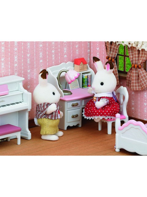 

Sylvian Families Girls Pink & White Bedroom Set