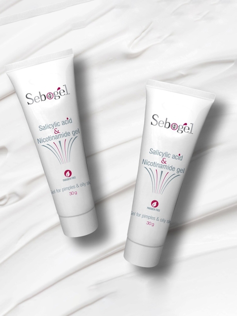 

Sebogel Pack of 06 Gel for Pimples and Oily Skin, White