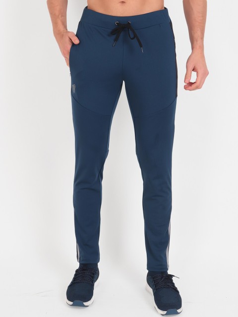

VEGA Men Blue Solid Slim-Fit Rapid-Dry Track Pants