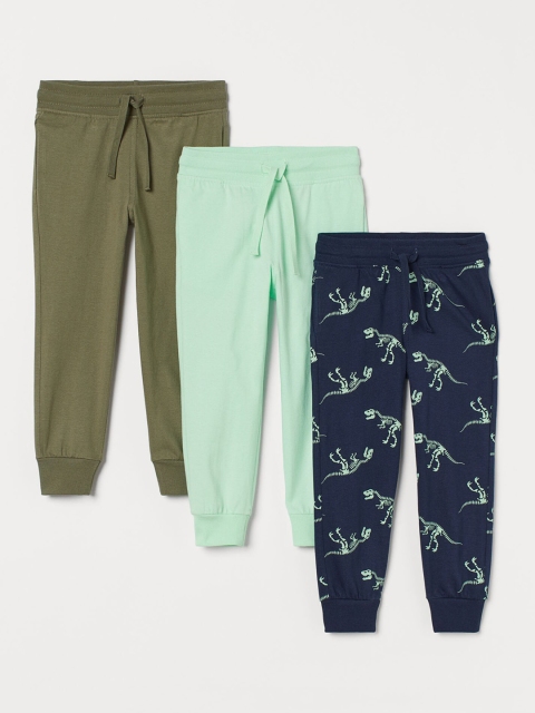 

H&M Boys Multicolored 3-pack jersey joggers, Multi