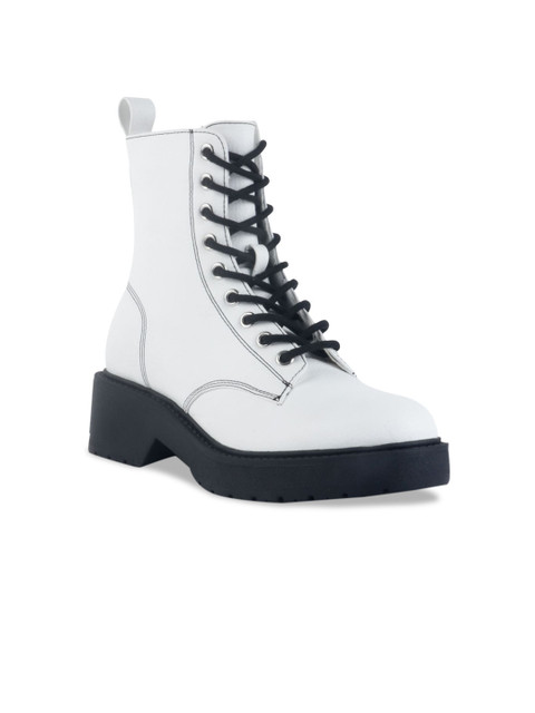 

London Rag Women White Solid Pumps