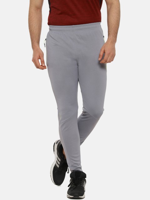 

Campus Sutra Men Grey Solid Straight-Fit Track Pants