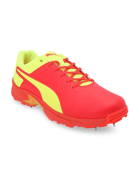 

Puma Men Red Synthetic Cricket Shoes