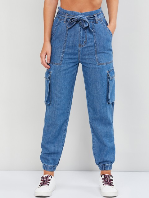 

max Women Blue Slim Fit Jeans