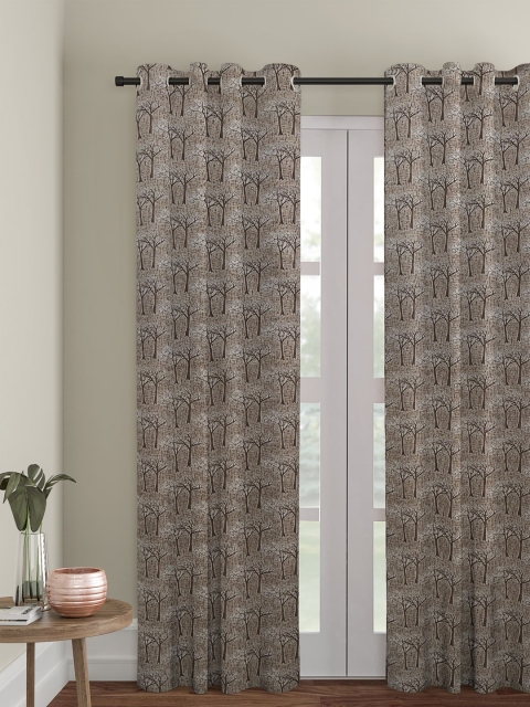 

HOSTA HOMES Grey Single Curtain