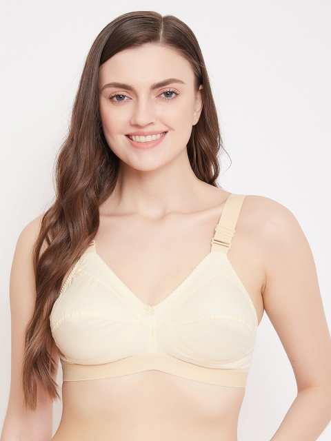 

Klassik Nude-Coloured Solid Non-Wired Non Padded Everyday Bra