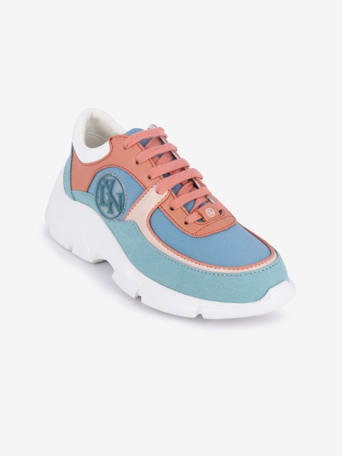 

Lyn Women Blue Colourblocked Sneakers