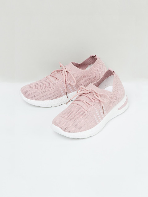 

max Women Pink PU Running Shoes