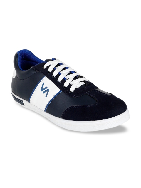 

Vardhra Men Blue & White Colourblocked Casual Sneakers