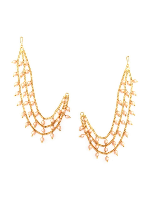 

Rubans Women Gold-Toned Contemporary Ear Cuff