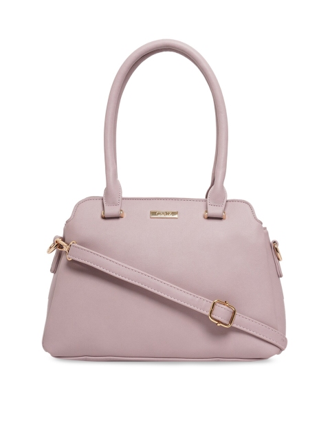 

CERIZ Pink Solid Handheld Bag