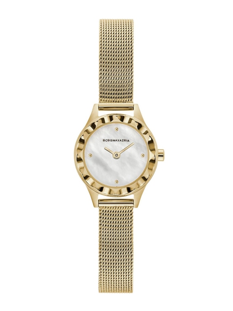 

BCBG Women White & Gold-Toned Analogue Watch BG50828005
